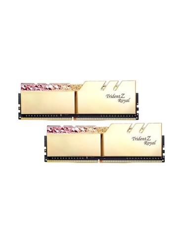 MoDULO MEMORIA RAM DDR4 16GB 2X8GB 3600MHz GSKILL TRIDENT