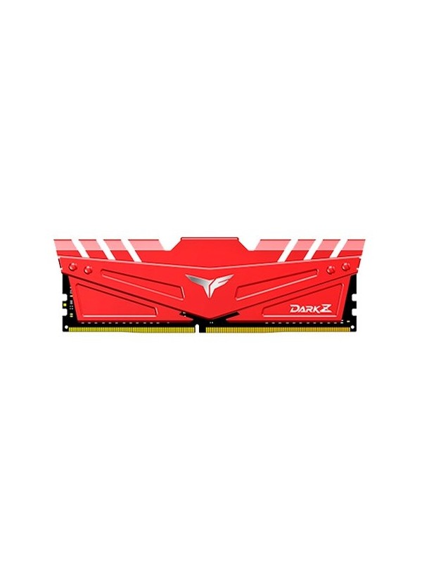 MoDULO MEMORIA RAM DDR4 16GB 3200MHz TEAMGROUP DARK Z ROJO