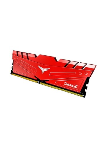 MoDULO MEMORIA RAM DDR4 16GB 3200MHz TEAMGROUP DARK Z ROJO