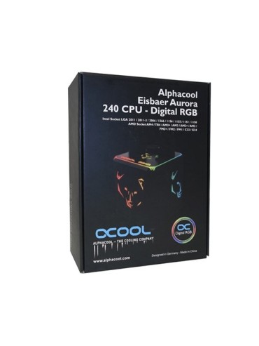 REFRIGERACIoN LiQUIDA ALPHACOOL EISBAER AURORA 240