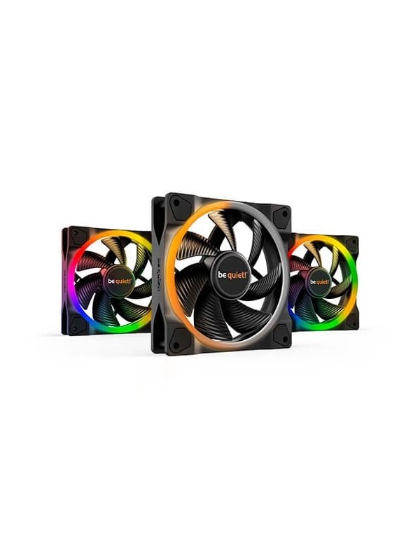 VENTILADOR 140X140 BE QUIET LIGHT WINGS PACK 3UD