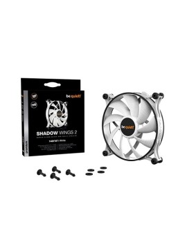 VENTILADOR 140X140 BE QUIET SHADOW WINGS 2 PWM WHITE