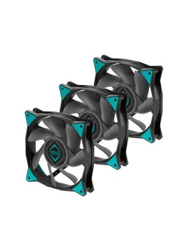 VENTILADOR 120X120 ICEBERG THERMAL ICEGALE XTRA BLACK 3P