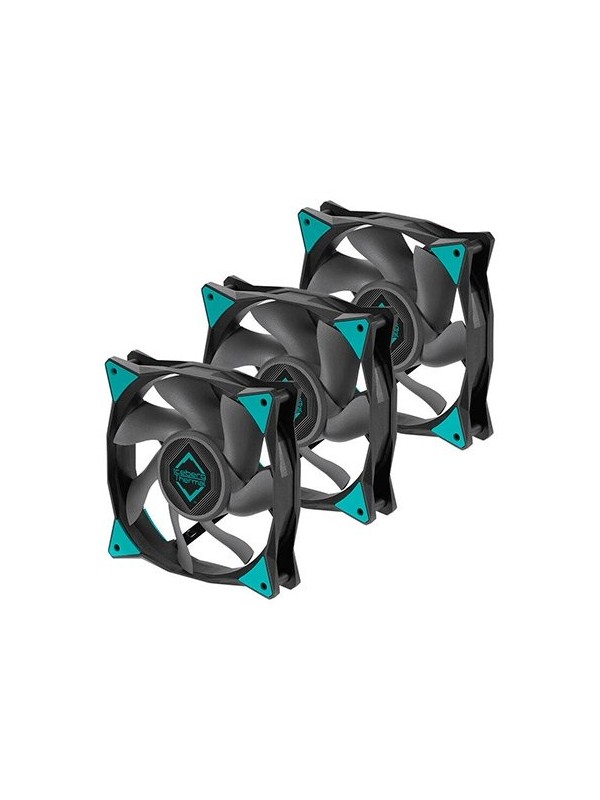 VENTILADOR 120X120 ICEBERG THERMAL ICEGALE XTRA BLACK 3P