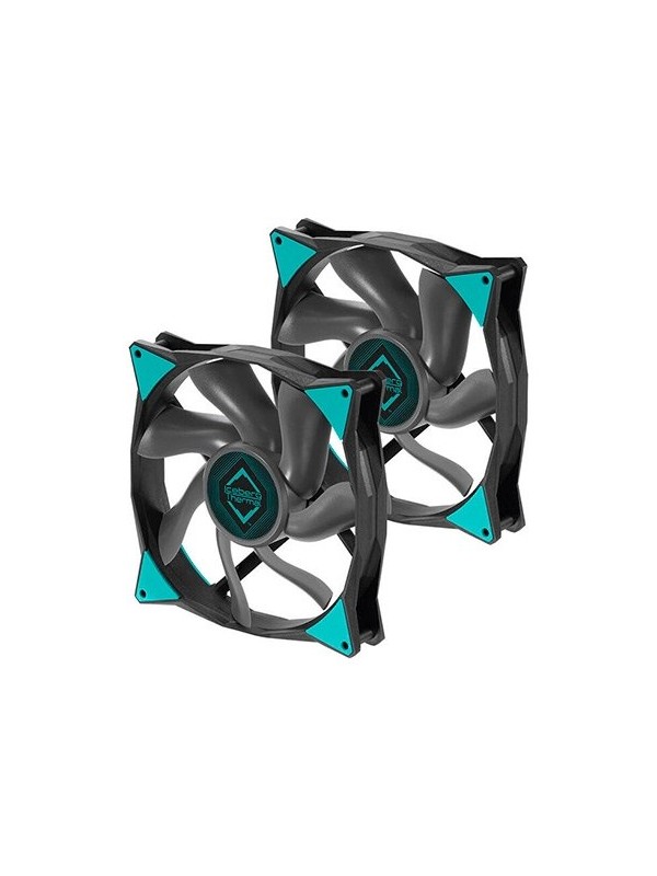 VENTILADOR 140X140 ICEBERG THERMAL ICEGALE BLACK 2P