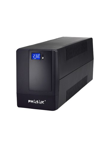 SAI UPS 1000VA PHASAK DISPLAY LCD AVR 2XSCHUKO PH 9410