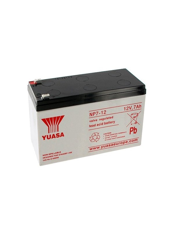 BATERiA YUASA 7Ah 12V PARA SAI