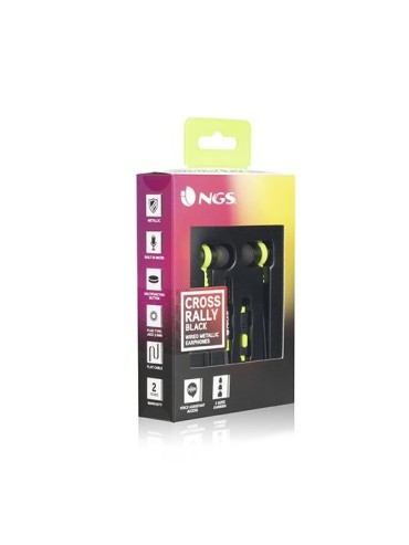 AURICULARES MICRO NGS CROSS RALLY NEGRO