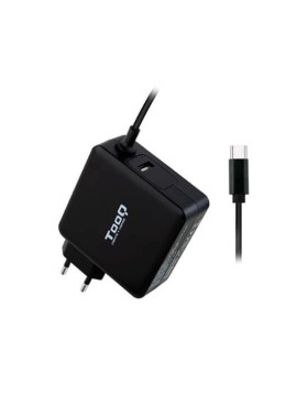 CARGADOR UNIVERSAL PORT TOOQ TQLC USBC65PD NEGRO