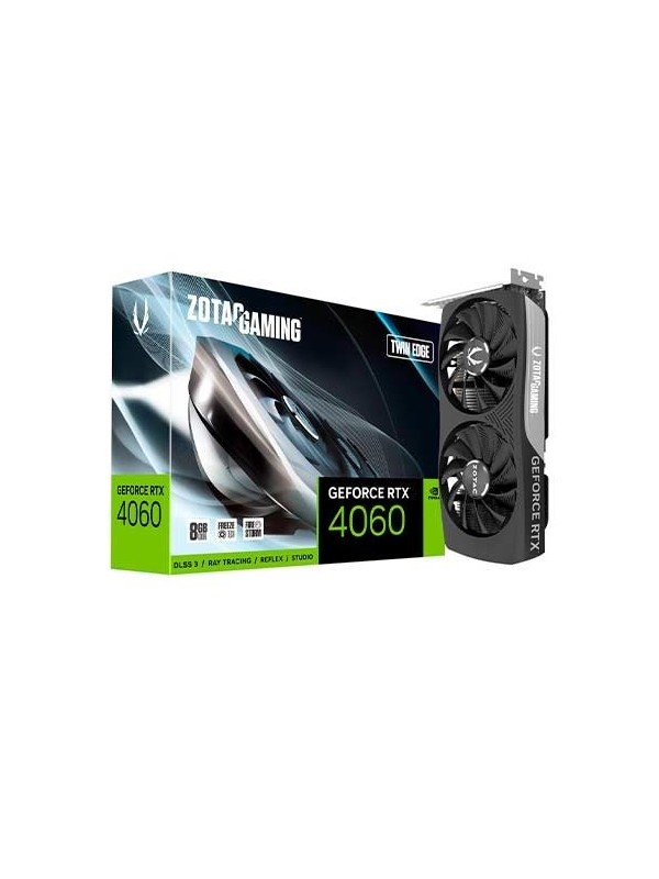 TARJETA GRaFICA ZOTAC RTX 4060 8GB TWIN EDGE GDDR6