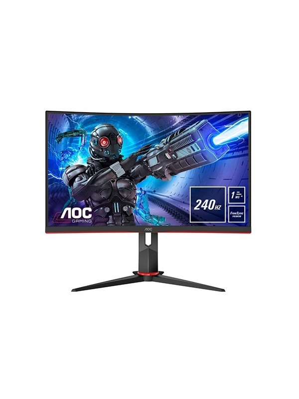 MONITOR GAMING LED 315 AOC C32G2ZE BK CURVO