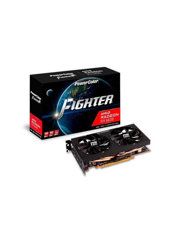 TARJETA GRaFICA POWERCOLOR RX 6600 FIGHTER 8GB GDDR6