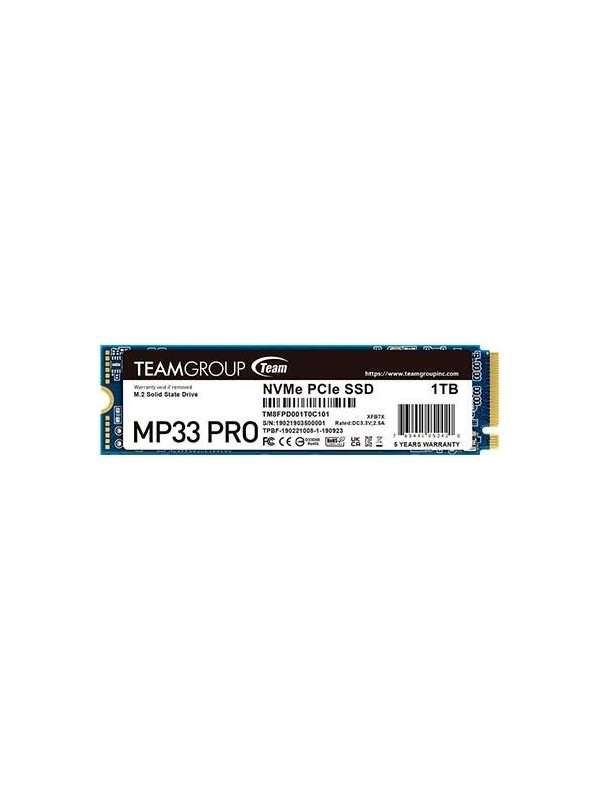 DISCO DURO M2 1TB TEAM GROUP MP33 PRO GEN3x4 PCI E 30