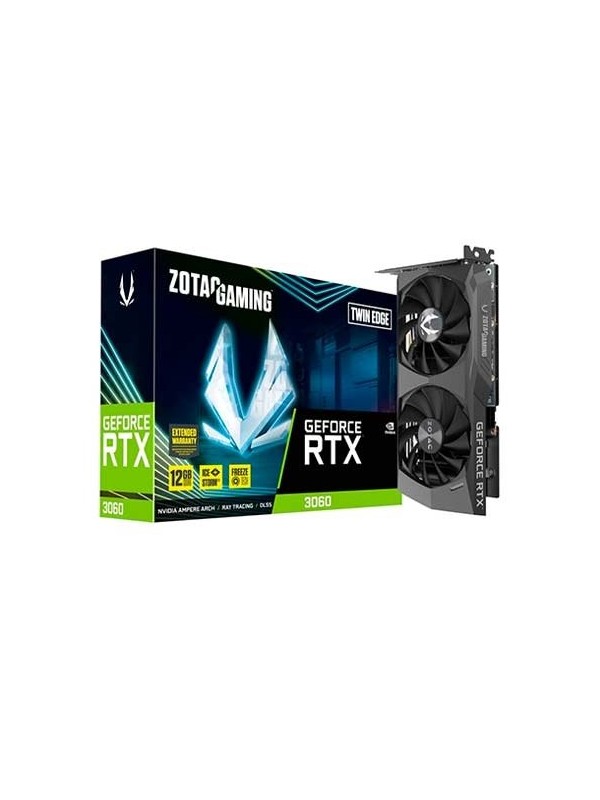 TARJETA GRaFICA ZOTAC RTX 3060 TWIN EDGE 12GB GDDR6