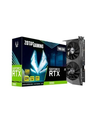 TARJETA GRaFICA ZOTAC RTX 3060 TWIN EDGE 12GB GDDR6