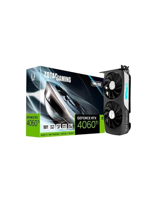 TARJETA GRaFICA ZOTAC RTX 4060TI 16GB TWIN EDGE GDDR6