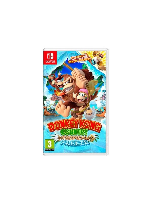 JUEGO NINTENDO SWITCH DONKEY KONG TROPICAL FREEZE