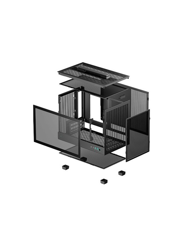 TORRE MINI ITX DEEPCOOL CH160 BLACK