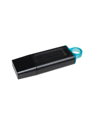 PENDRIVE 64GB USB 32 KINGSTON DT EXODIA NEGRO TURQUESA