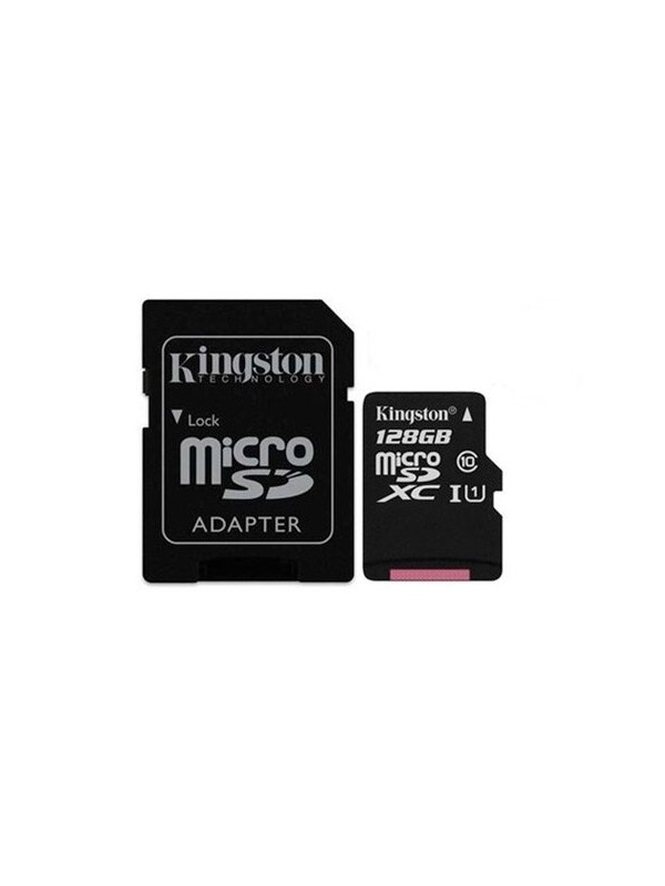 MEM MICRO SDXC 128GB KINGSTON CANVAS SELECTADAPT