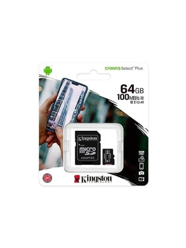 MEM MICRO SDXC 64GB KINGSTON CANVAS SELECTADAPT