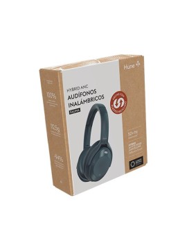 AURICULARES BT HUNE ECO FAUNA GRIS OSCURO ROCA