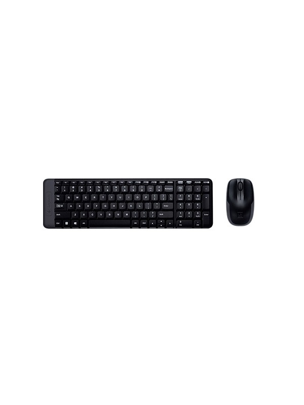 TECLADORAToN LOGITECH MK220 WIRELESS NEGRO