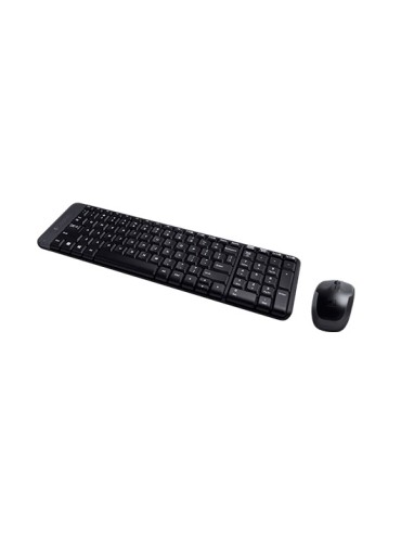 TECLADORAToN LOGITECH MK220 WIRELESS NEGRO