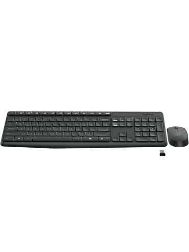 TECLADORAToN LOGITECH MK235 WIRELESS NEGRO