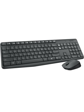 TECLADORAToN LOGITECH MK235 WIRELESS NEGRO