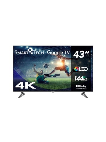 TELEVISIoN QLED SMART TECH 144HZ UHD 43 43QG04G GOOGLE TV