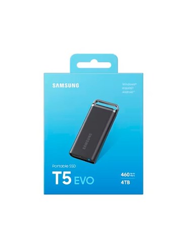 DISCO DURO SSD SAMSUNG 4TB PSSD T5 EVO NVME EXTERNO NEGRO