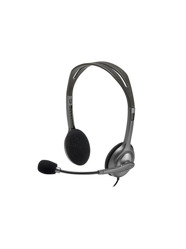 AURICULARESMICRO LOGITECH H111 PLATEADO