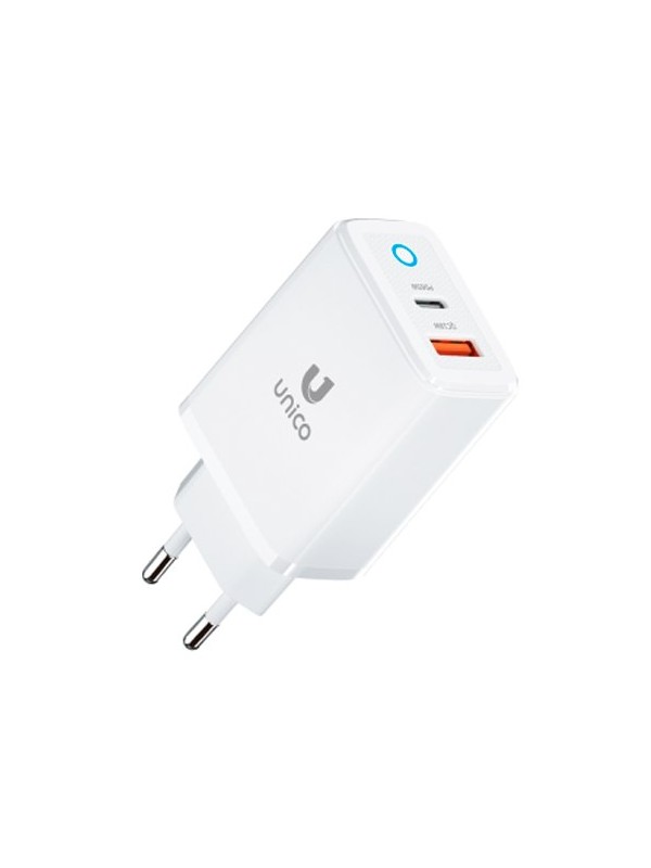 CARGADOR UNICO DUAL TIPO C Y USB A 65W