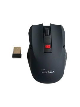 RATON USB L LINK OPTICO INALAMBRICO NEGRO