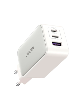 CARGADOR UGREEN USB A 2USB C 65W GAN FAST