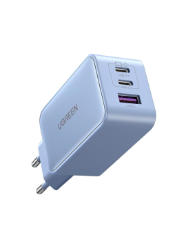 CARGADOR UGREEN USB A 2USB C 65W GAN FAST