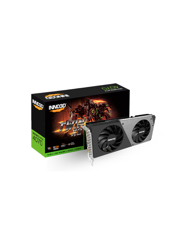 TARJETA GRaFICA INNO3D RTX 4070 TWIN X2 12GB GDDR6