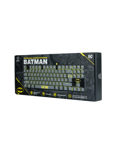 TECLADO GAMING FR TEC PC DC BATMAN