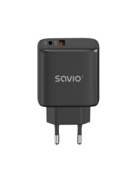 CARGADOR USB 30 DE CARGA RaPIDA 30W SAVIO LA 06 B