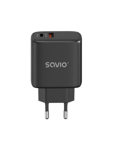 CARGADOR USB 30 DE CARGA RaPIDA 30W SAVIO LA 06 B