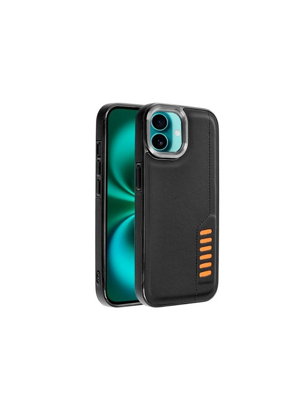 FUNDA COOL IPHONE 16 PLUS MILANO NEGRO