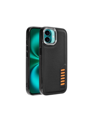 FUNDA COOL IPHONE 16 PLUS MILANO NEGRO