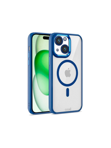 FUNDA COOL IPHONE 15 PLUS MAGNETICA AZUL