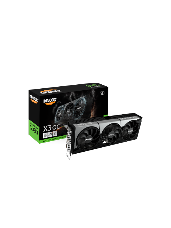 TARJETA GRaFICA INNO3D RTX 5080 X3 OC 16GB