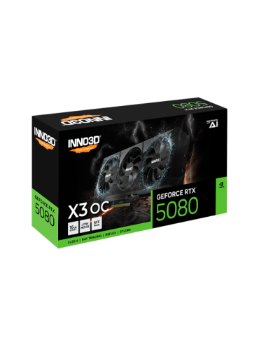 TARJETA GRaFICA INNO3D RTX 5080 X3 OC 16GB