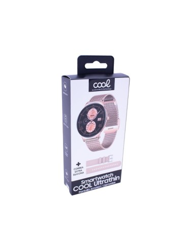 SMARTWATCH COOL AMOLED ULTRATHIN ROSA
