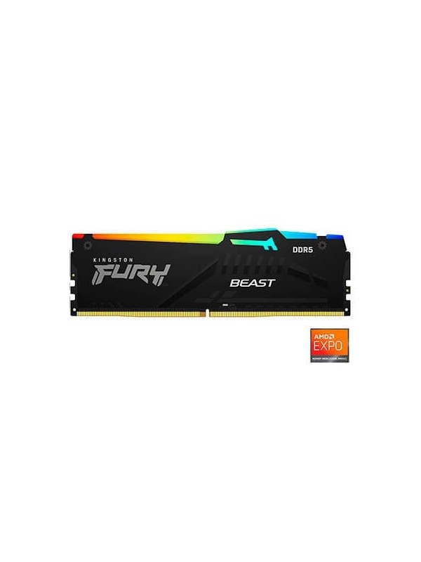 MODULO MEMORIA RAM DDR5 32GB 5600MHz KINGSTON FURY BEAST RG