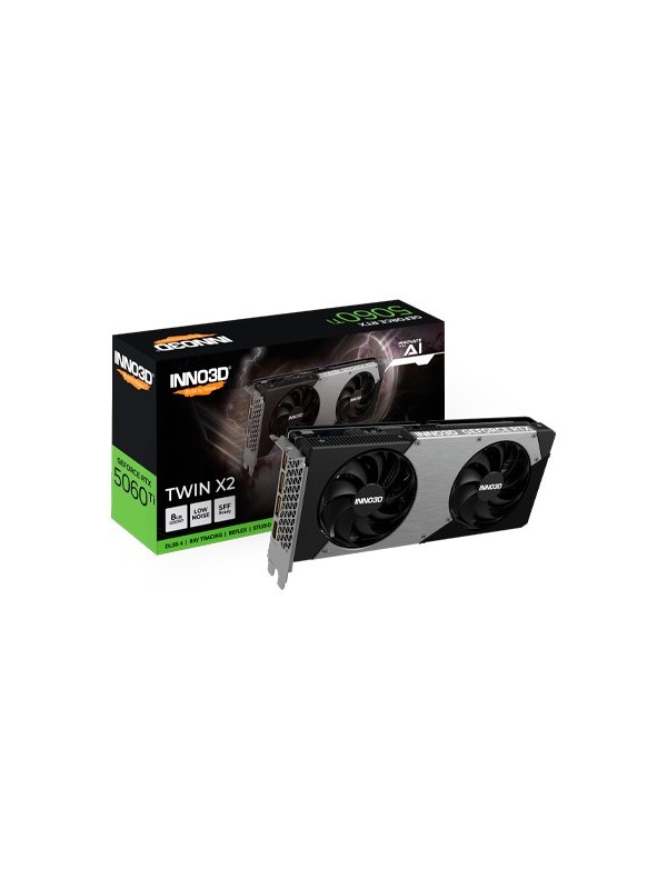 TARJETA GRaFICA INNO3D RTX 5060 TI TWIN X2 OC 8GB