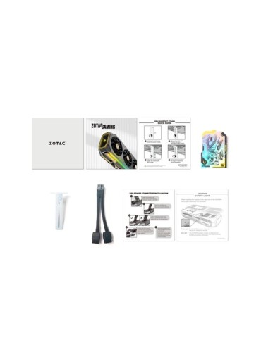 TARJETA GRaFICA ZOTAC RTX 5070 AMP 12GB GDDR7 WHITE